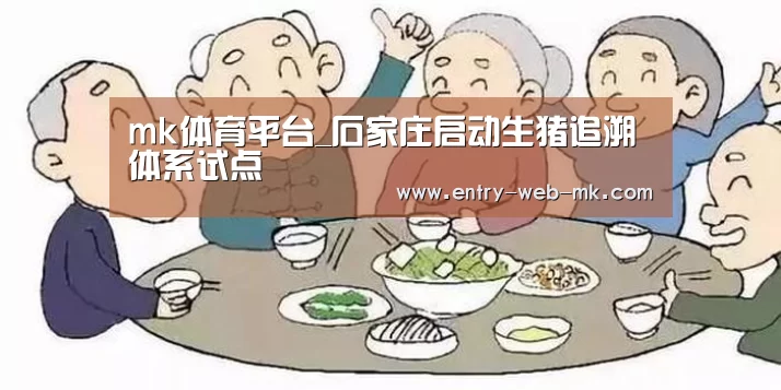 mk体育平台_石家庄启动生猪追溯体系试点(图4) mk体育官网